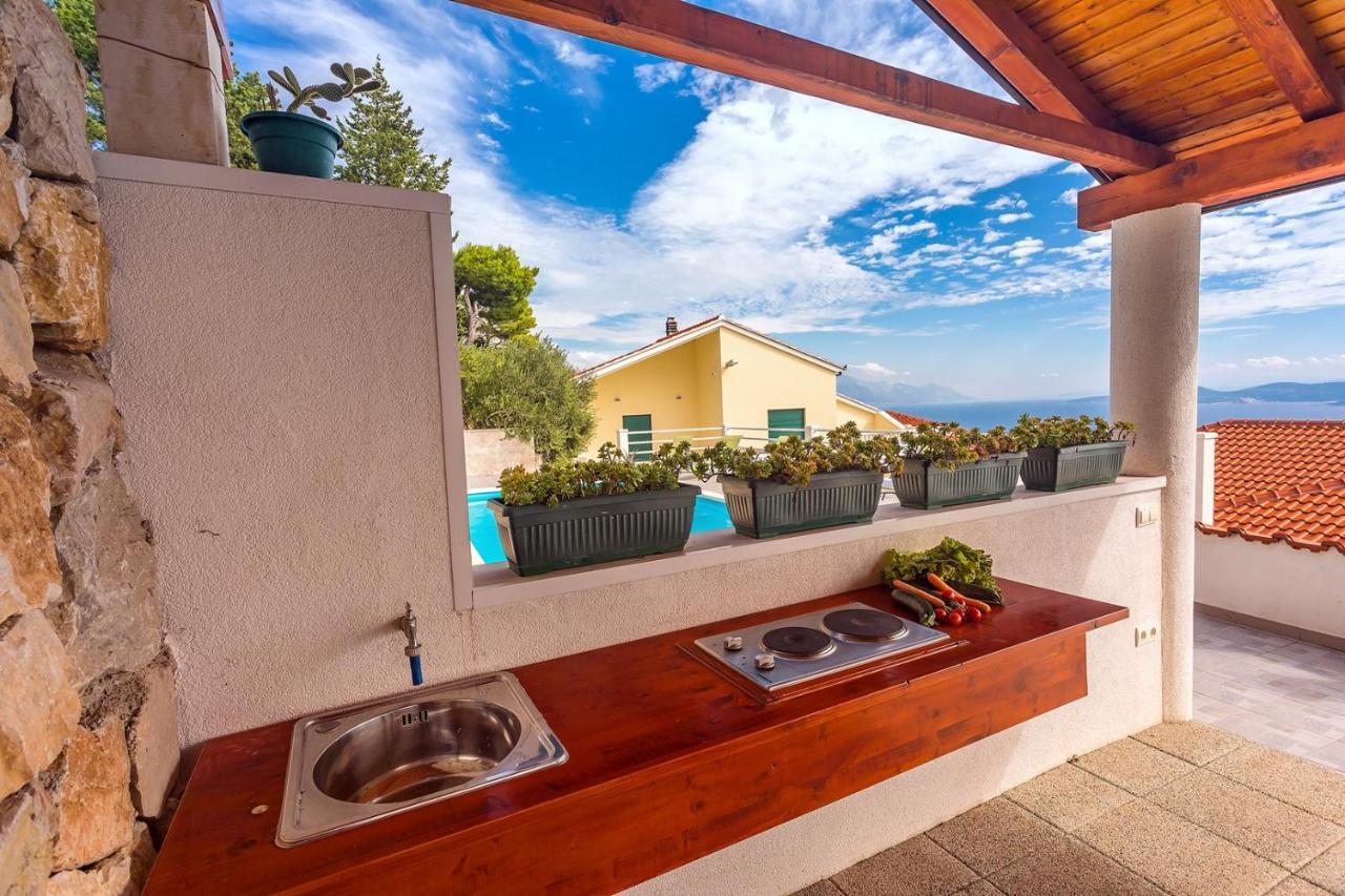 Villa Maslina, With Private 32M2Pool, Panoramic Views On 100Km Coastline, 12 Pax Локва-Рогозница Экстерьер фото