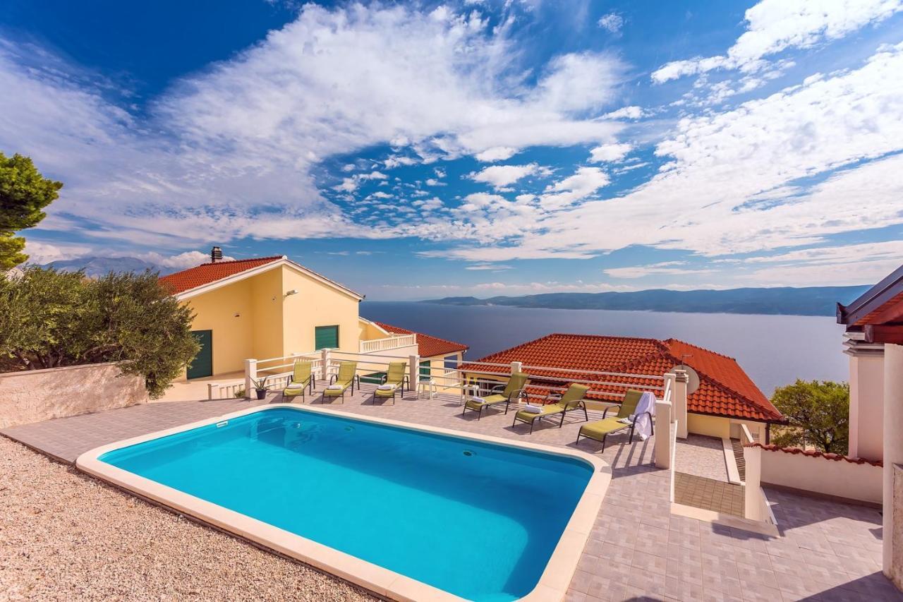 Villa Maslina, With Private 32M2Pool, Panoramic Views On 100Km Coastline, 12 Pax Локва-Рогозница Экстерьер фото