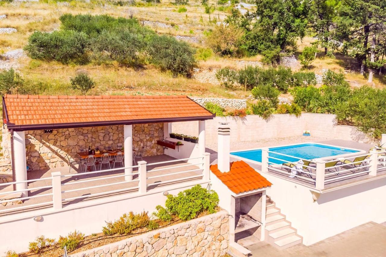 Villa Maslina, With Private 32M2Pool, Panoramic Views On 100Km Coastline, 12 Pax Локва-Рогозница Экстерьер фото